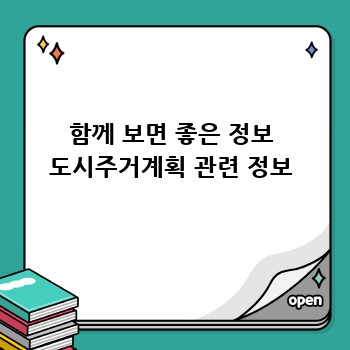 함께 보면 좋은 정보 도시주거계획 관련 정보