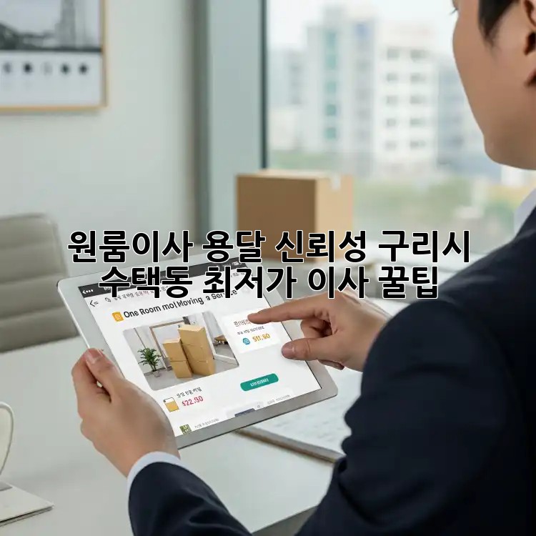 원룸이사 용달 신뢰성: 구리시 수택동 최저가 이사 꿀팁! ✨